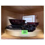 Avon 1876 Cape Cod dish collection
