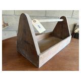 Primitive wooden toolbox