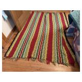 Striped afghan