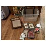 Assorted picture frames