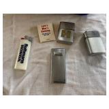 Lighters, matchbook