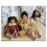 Porcelain dolls (3)
