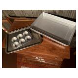 Baking pans, cookie sheets, muffin pan