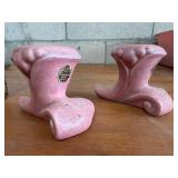 Crownford China candlesticks (2)
