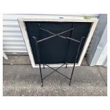 DIY, metal stand, window frame