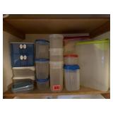 Tupperware, assorted storage containers