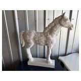 Decorative horse statue
