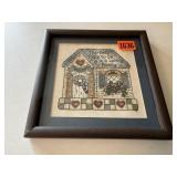 Loving Family matted & framed picture