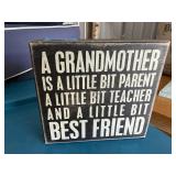 Grandmother sign