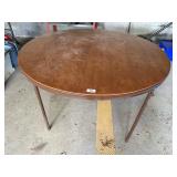 Samsonite folding card table