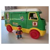 Sesame Street bus, Earnie & Big Bird included