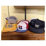 Baseball cap collectionsome lining in poor