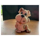 Resin dog statue