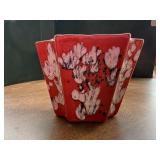 Vintage ceramic flower pot