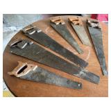 Hand saw collection (6)