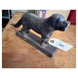 Cast iron dog nutcracker