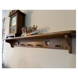 Cottage core wall shelf, no contents included