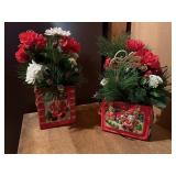 Merry Christmas floral centerpieces (2)