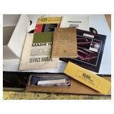 Vintage literature, manuals