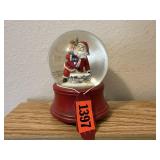 "We Wish You a Merry Christmas" snow globe