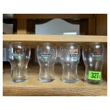 Heineken beer glasses (4)