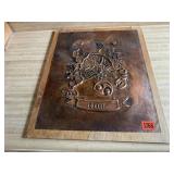 Cancer Zodiac copper sign