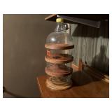 Stacking storage jar