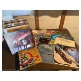 Crate of music albums (50+)