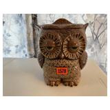 Owl cookie jar