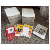 Organizers of photo, printer paper (2)