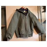 Carhartt insulated hooded coat