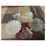Assorted glass dishes