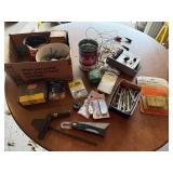 Box of assorted hardware
