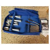 Spring garden silverware