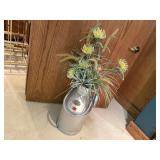 Standard Oil Co. fuel can, florals