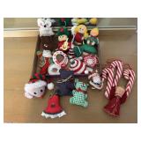 Vintage, handmade Christmas ornaments