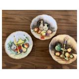 Decorative fruit plates (3)