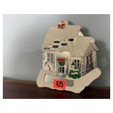 Christmas cottage trivet