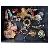 Vintage brooch collection