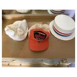 Newsboy, baseball, campaign hats