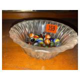 Bowl of marbles