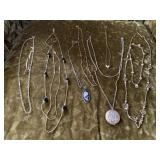 Vintage necklaces, locket
