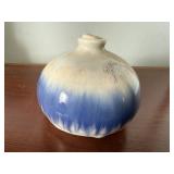 Kravec Studios pottery oil lamp