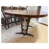 Oblong dining table