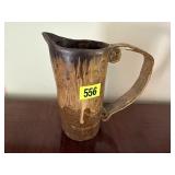Pottery pitcher