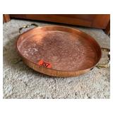 Brass & copper tray