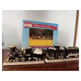 Ceramic holiday train