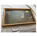 'Christ on the Mount' vintage artwork