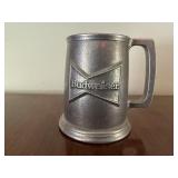 Pewter Budweiser beer stein