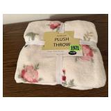 NEW plush throw blanket